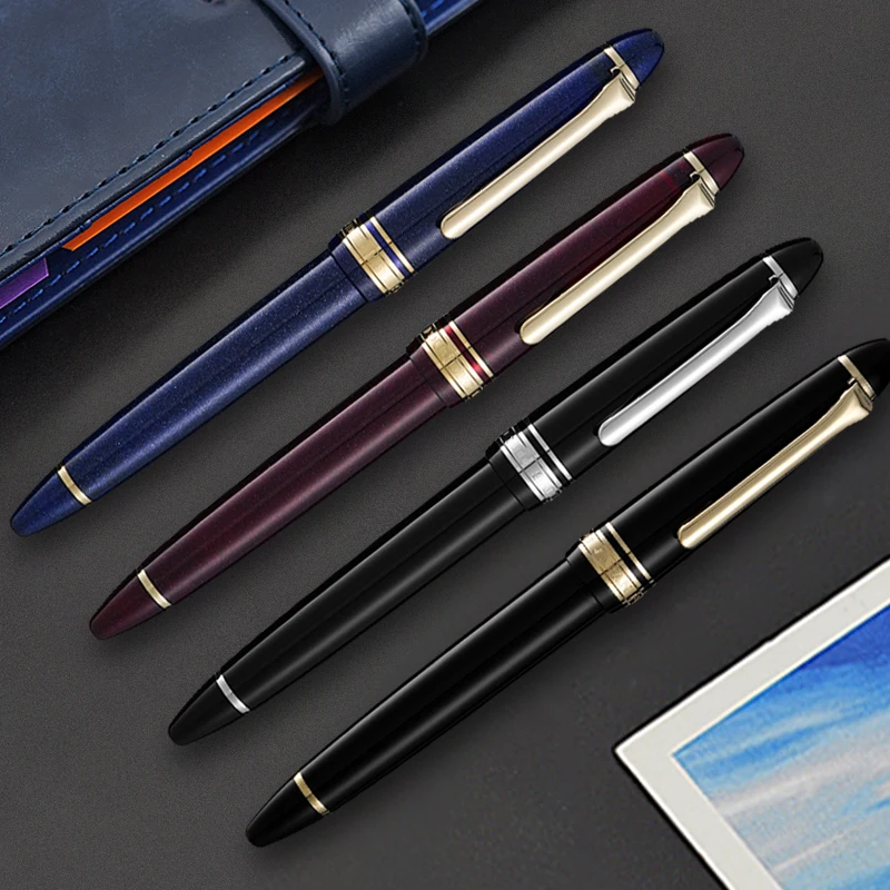 Imagem -02 - Sailor-japão 14k Gold Nib Fountain Pen Lucro Luz Escrever Torpedo Feliz Escrita Comercial Gfit 111038 1039 Presente