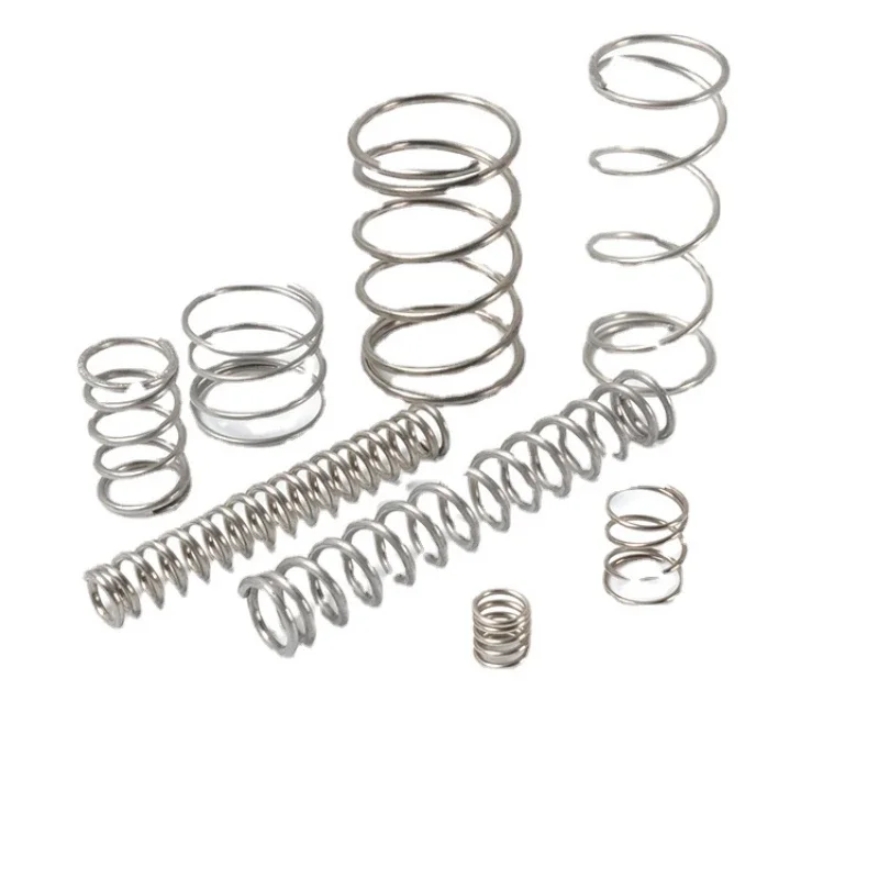 Micro Small Compression Spring, 0.2mm, 304 Stainless Steel, OD 1/1.5/2/2.5/3/3.5/4mm Length, 5mm, 8mm, 10mm-25mm, 10Pcs/ Lot