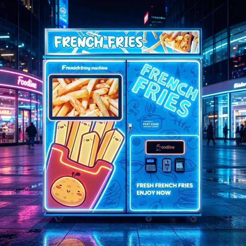 Food Snacks Vending Machine - FL Modern Patates Kızartması Otomatı, Akıllı