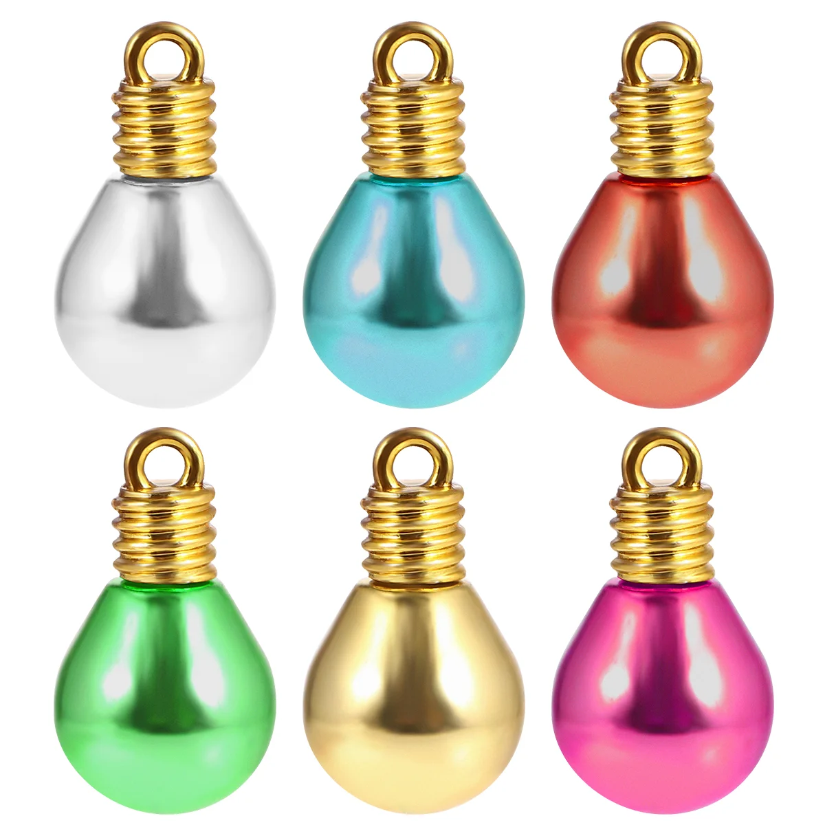 

Christmas Ornaments Crafts Light Bulb Tinsel Garland Jewelry Making Bead Beads for Pipe Cleaners Plastic Artificial Vines