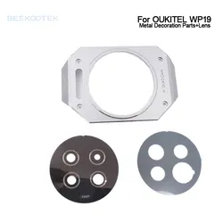 New Original OUKITEL WP19 Rear Camera Lens Cell Phone Back Camera Metal Decoration Parts For OUKITEL WP19 Smart Phone