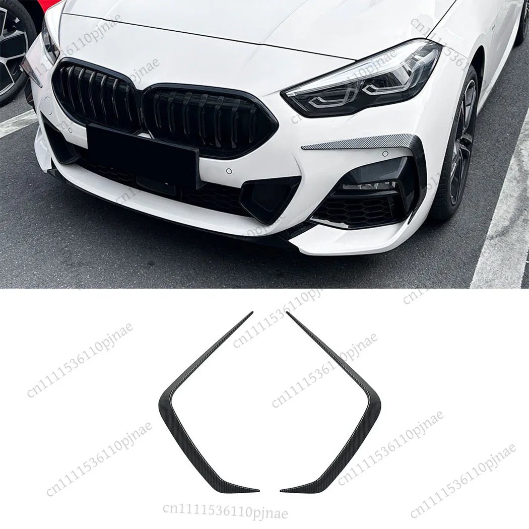 

Front Bumper Lip Splitter Fog Lamp Grill Spoiler Cover Air Vent Wind Knife BodyKits For BMW 2 Series F44 M Sport 2020-2024