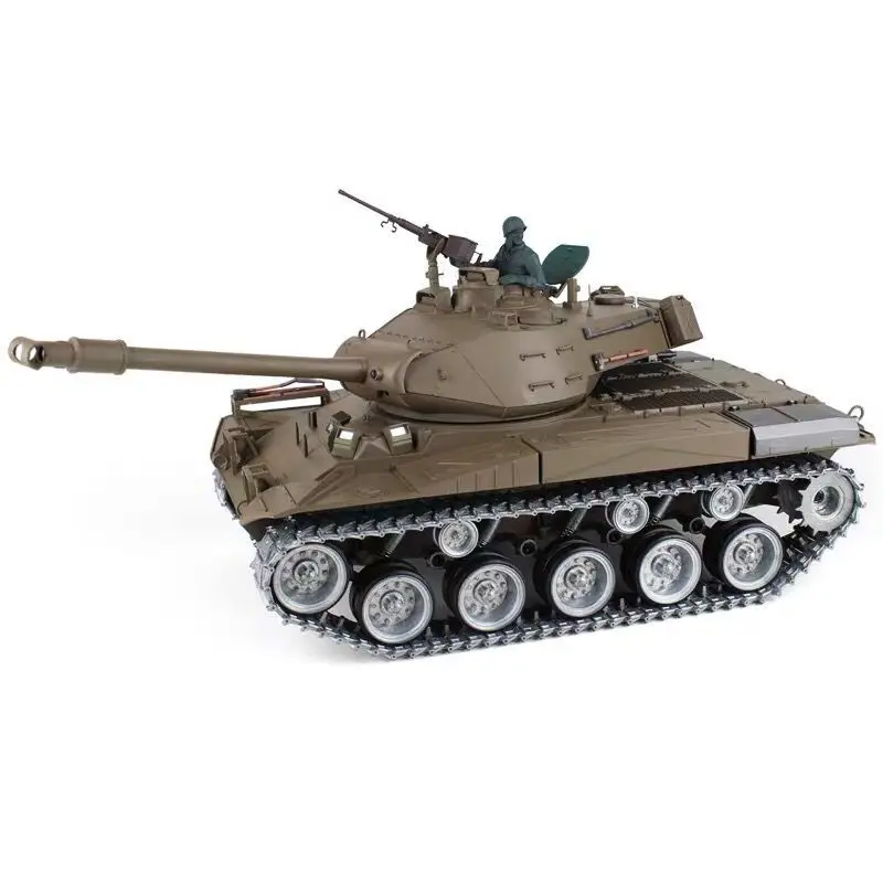 1/16 zbiornik RC M41A3 symulacja uruchomić 360-stopni dookólna spaceru zdalnie sterowanym samochodowym wersja 7.0 3839 Model zabawki dla chłopca