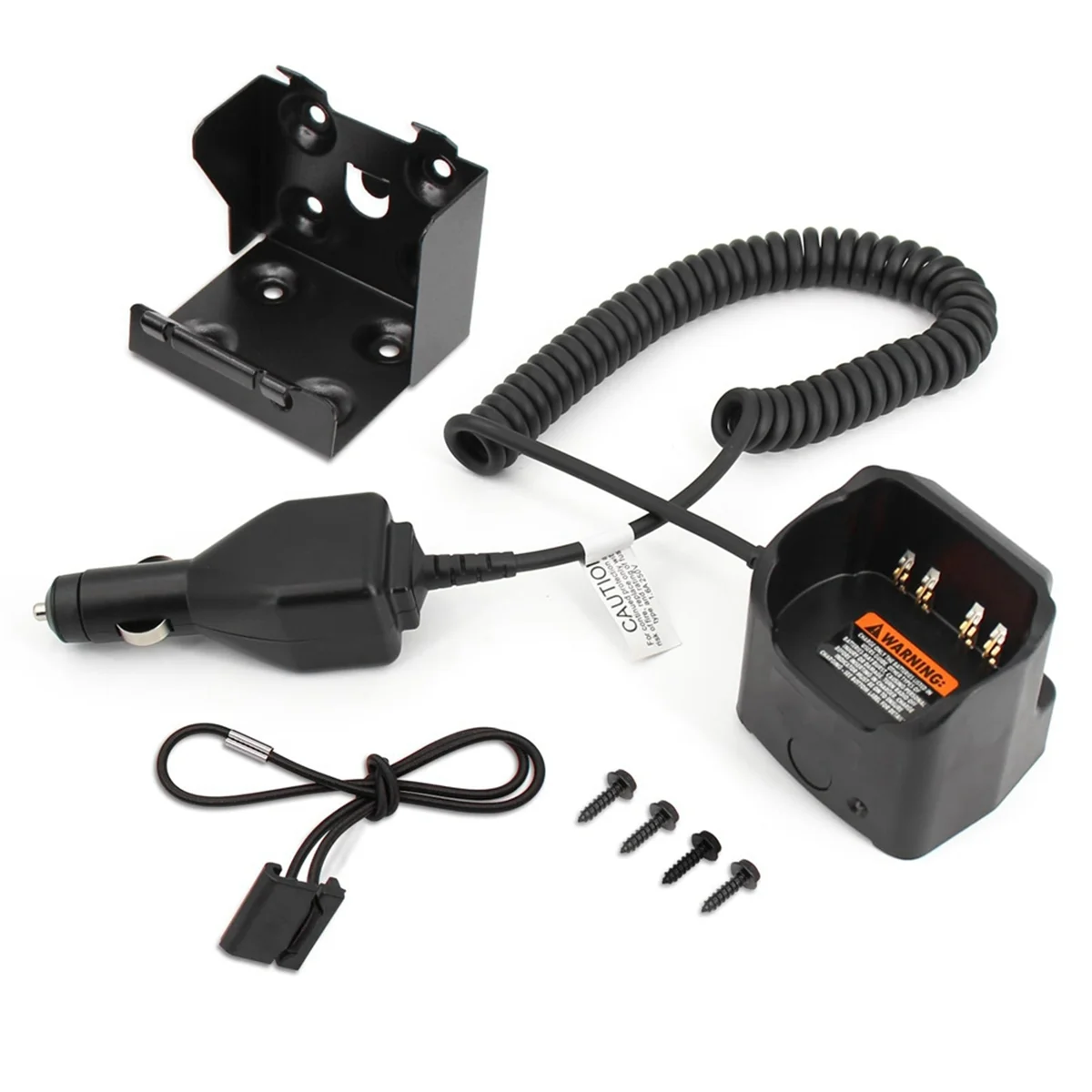 A64I RLN6433A Set Pengisi Daya Mobil Cepat untuk XPR6350 XPR6380 XPR6550 DGP4150 APX1000 Radio Dua Arah Portabel