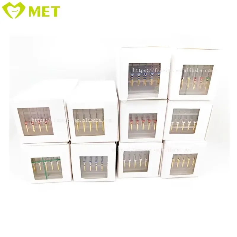 

Hot Sale 5pcs Niti Root Canal Files Endo Files for Use 4 Taper 6 Taper
