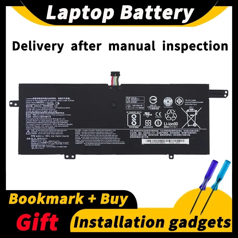 For Lenovo Ideapad 720S-13IKB 720S-13ARR L16M4PB3 L16C4PB3 L16L4PB3  Laptop Battery