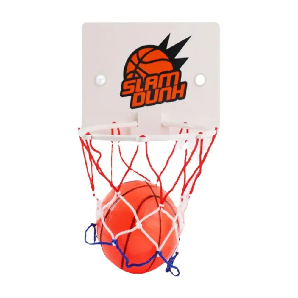 Mini Suction Cup Basketball Hoop Net Red+white+blue Powered Net Hoop Hoop Basket Net Basketball Basketball -color T2y0