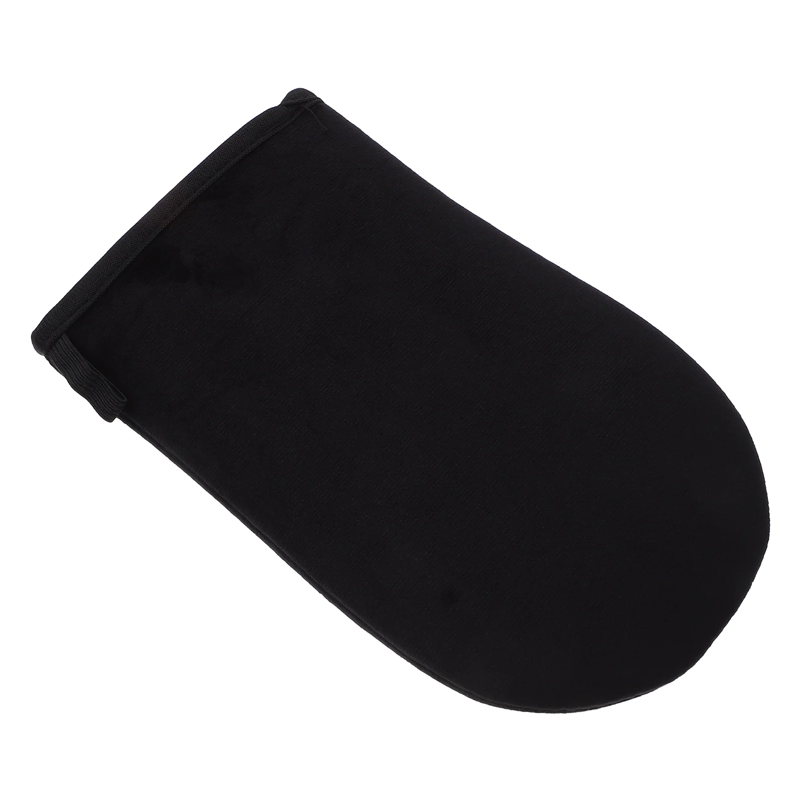 

1 Pair Tanning Gloves Velvet Self Tanner Mitts for Body Lotion Application Fake Tan Back Applicator Large Black