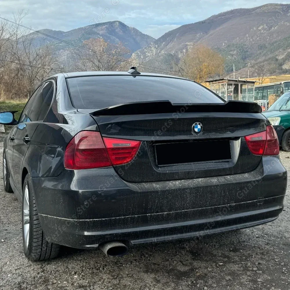 Kofferbak Deksel Auto Spoiler Vleugel Voor Bmw E90 M3 2008-2012 Sedan & E90 3 Serie 2005-2011 Sedan Lip PSM Stijl V2 Triim Spoiler