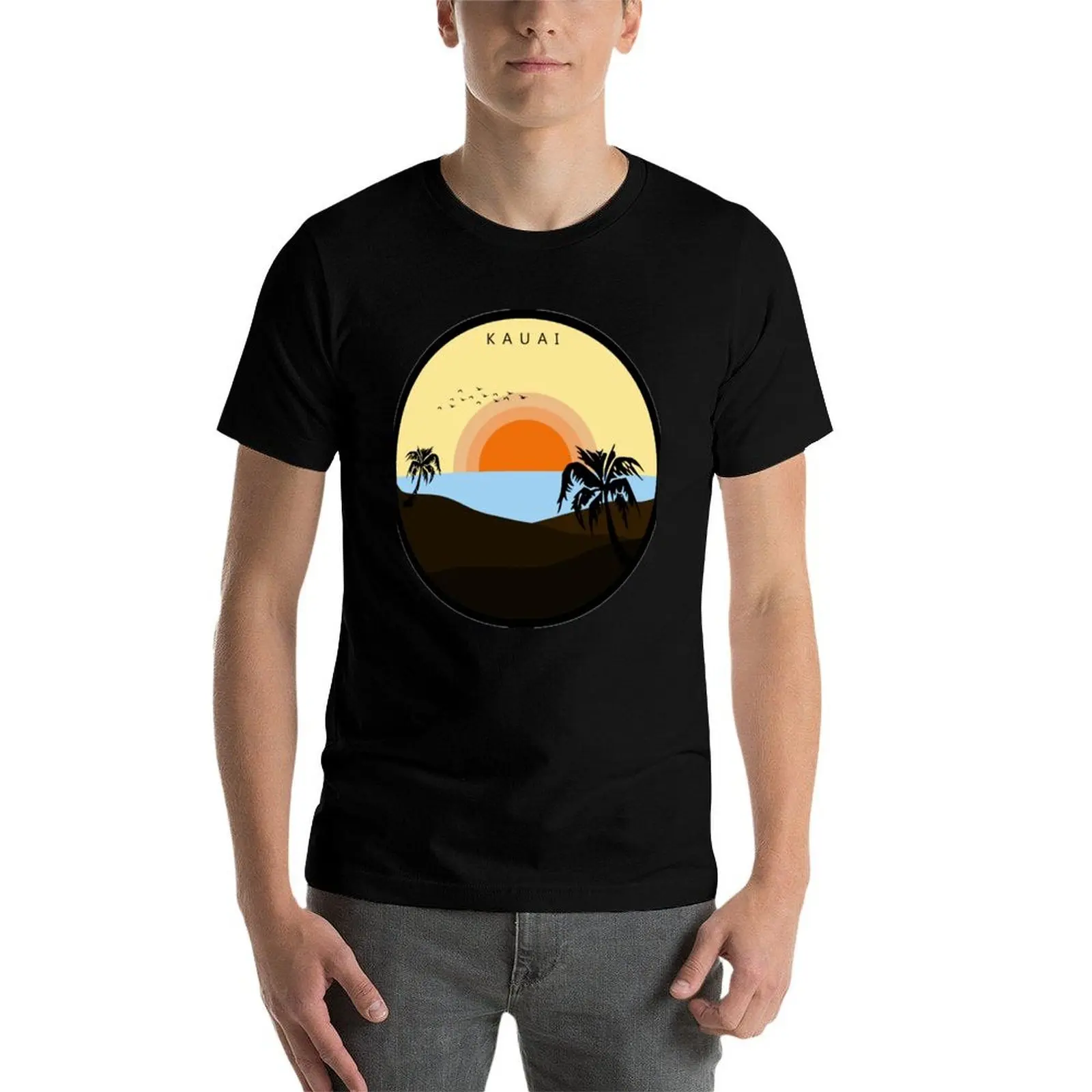 

Childish Gambino - Kauai - Sticker Sticker T-Shirt man t shirts for men casual man t shirt cotton T-Shirt