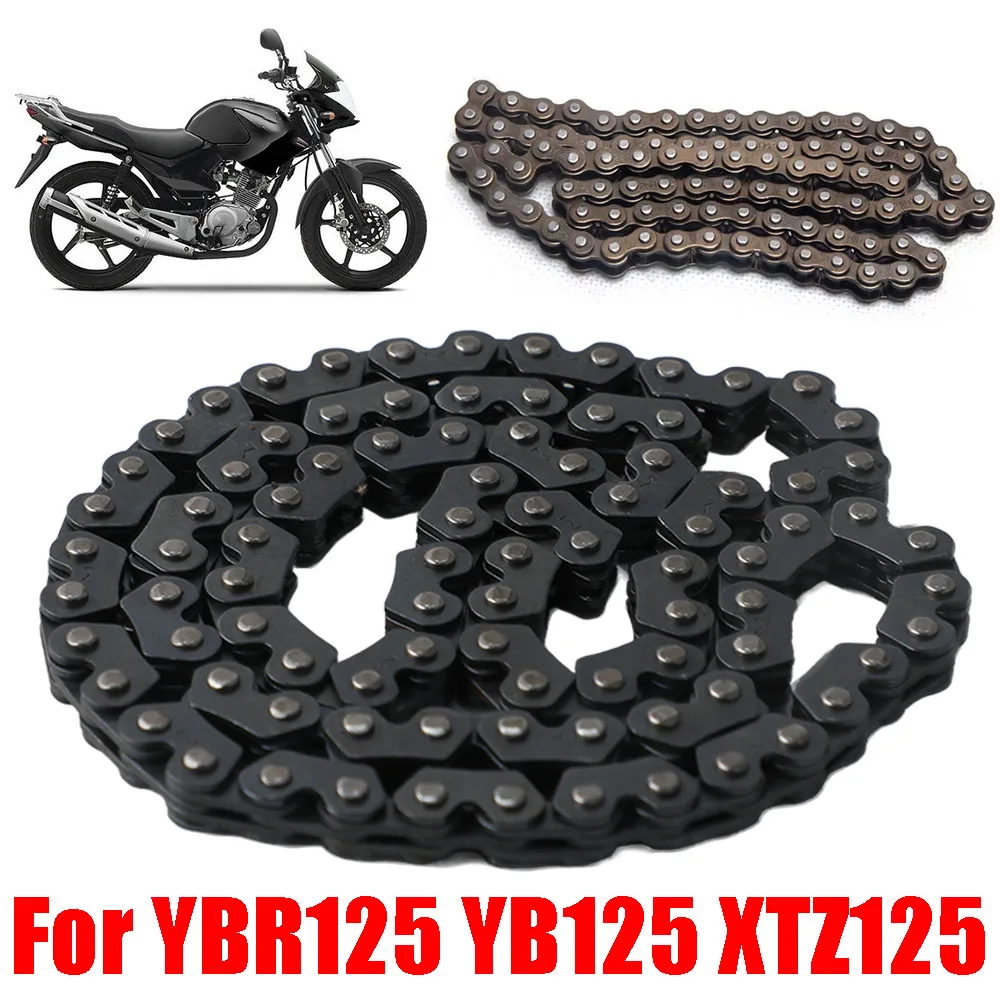 

Аксессуары для мотоциклов, высококачественная цепь ГРМ, цепь распределительного вала, цепь шестерни для Yamaha YBR 125 YB 125 YBR125 YB125 XTZ125 XTZ 125 , детали