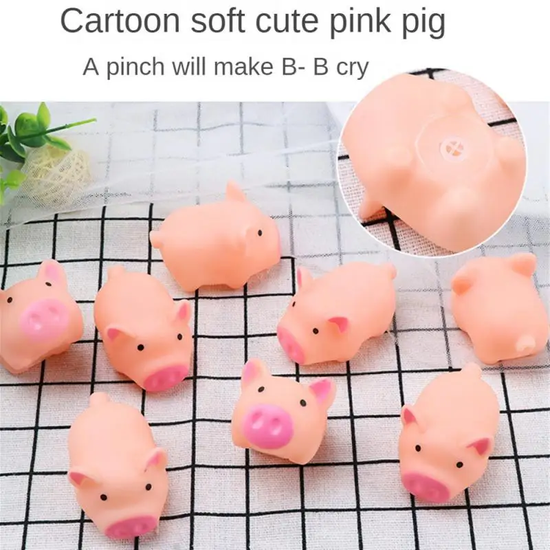 Pet Toy Anti-stress Ball Animal Models Screaming Pig Stress Relief Toy Squeeze Toys Kawaii Stress Relief Toy