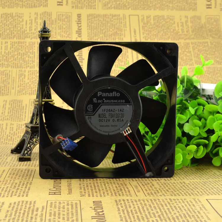 

ORIGINAL 12CM 12038 DC12V 0.65A COOLING FAN FBA12G12U