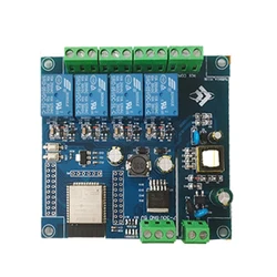 AC 220V/DC 5-30V alimentatore ESP32 WIFI Bluetooth BLE modulo relè a quattro vie ESP32-WROOM scheda di sviluppo porta 1/O