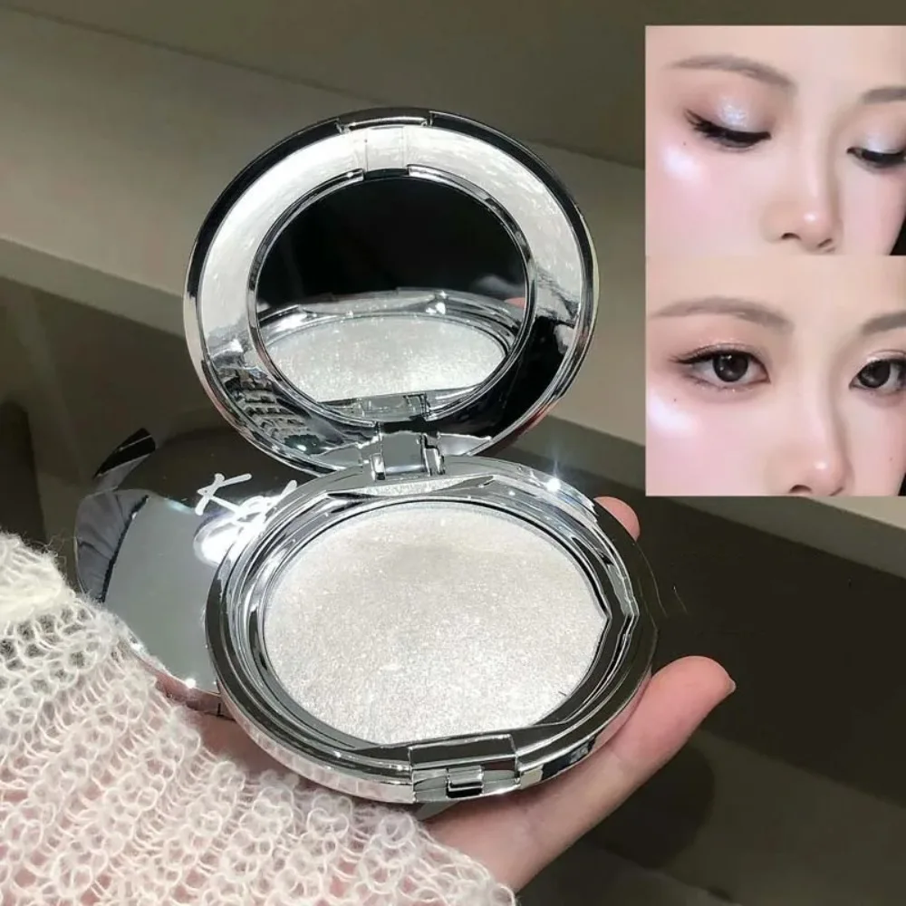 

Glitter Shining Eyeshadow Palette Long-lasting Shiny Highlighter Powder Eye Makeup Brighten Monochrome Eyeshadow Woman Girls