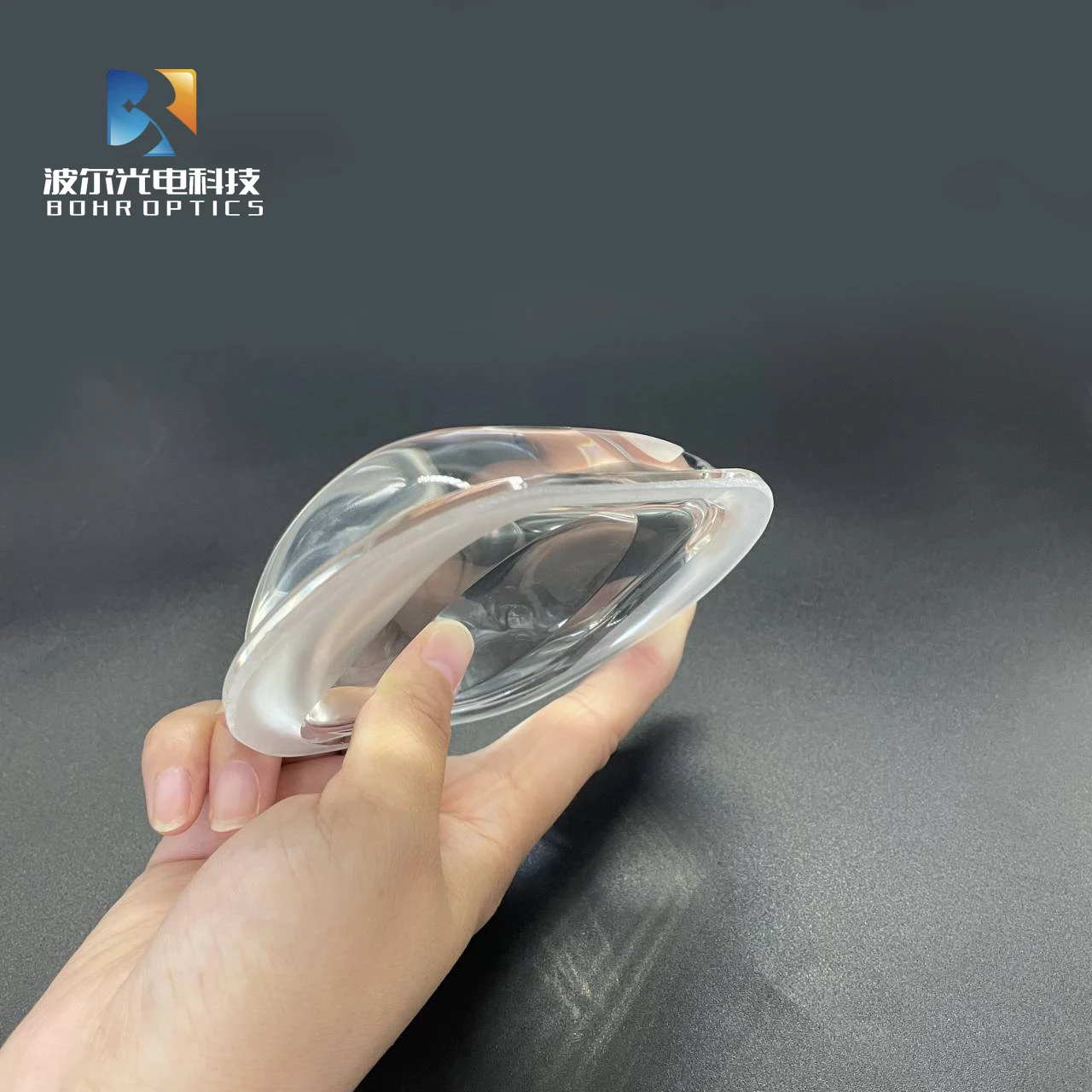 High Borosilicate Glass D106.7mm Street Lamp Lens Fresnel Lens Optical Instrument Accept Customization