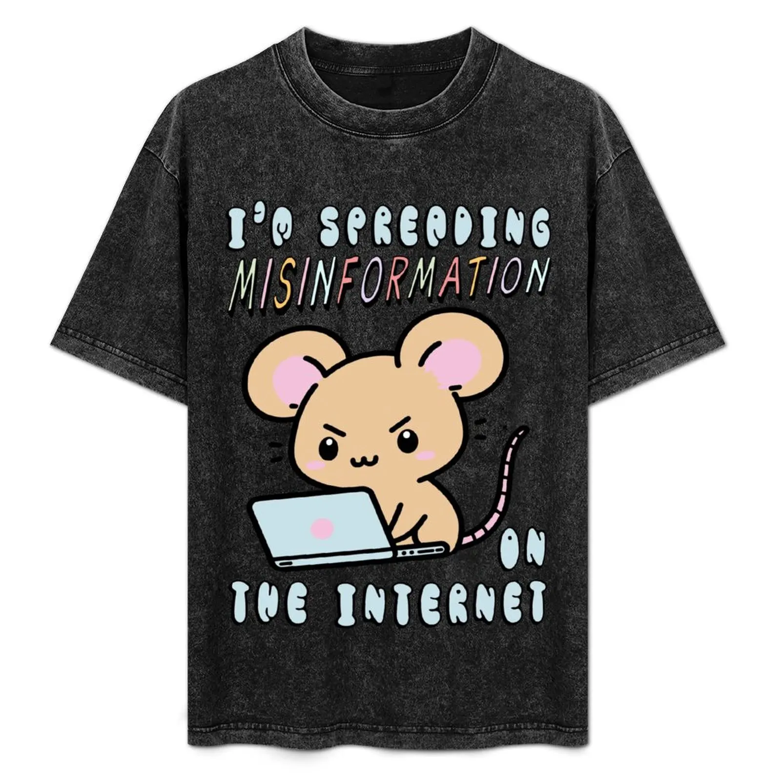 Spreading Misinformation On The Internet - Cute Meme T-Shirt anime t shirts football t shirt oversized t shirt men