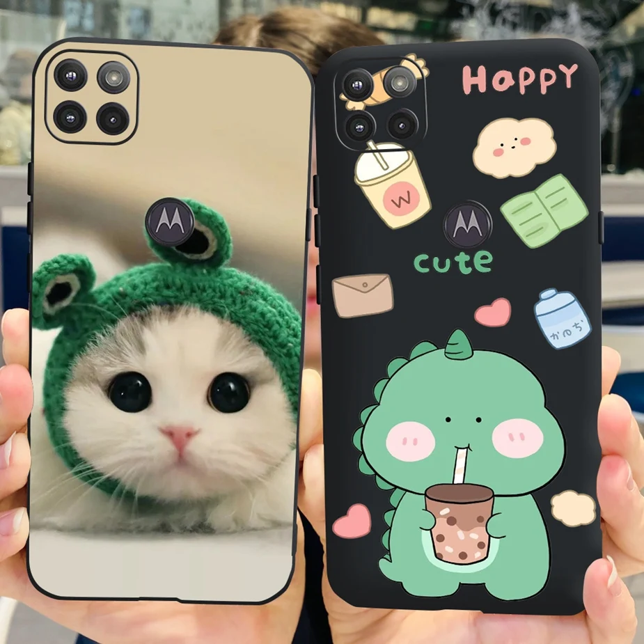 For Motorola Moto G 5G Case Luxury Painted Phone Case Soft Silicone TPU Fundas For Motorola Moto G 5G Plus MotoG Back Cover Bags
