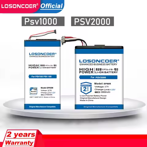 3900mAh SP65M Battery For Sony PSV VITA PSVITA 1000 Psv1000 PSV2000 PS Vita 2007 Ps Vita 2000 Psvita2000 PSV 2XXX PSV SP86R