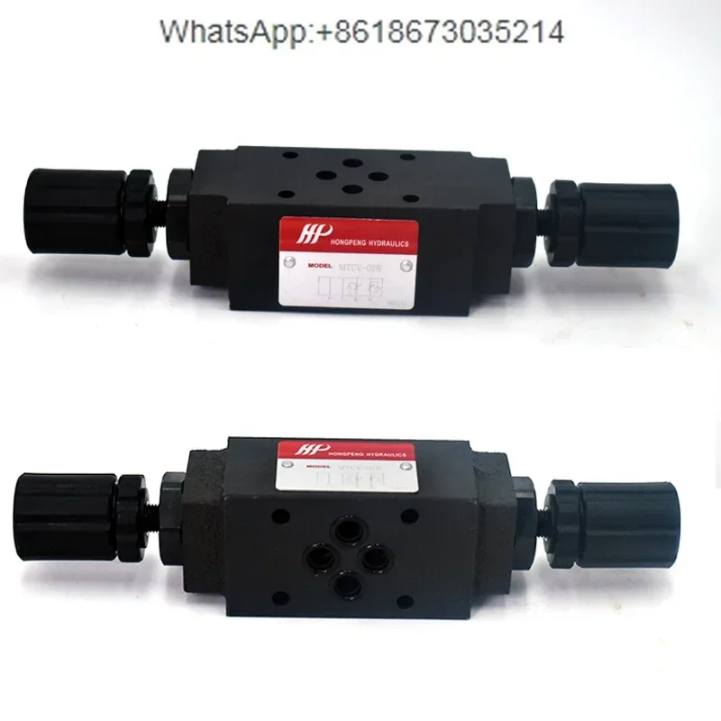 MTC full series, stacked valve MTCV-02/03 stacked one-way throttle valve, speed control valve MTCV-03W