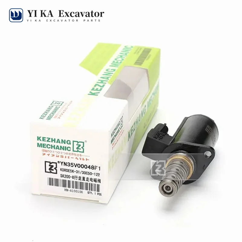 

For Kobelco inlet diameter proportional valve SK200-8 walking straight solenoid valve YN35V00048F1 excavator