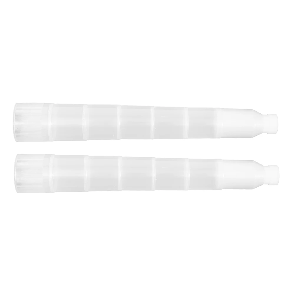 

2pcs Umbrella Cover Waterproof Portable Foldable Automatic Open NonDrip Telescopic Plastic Storage Bag For Travel
