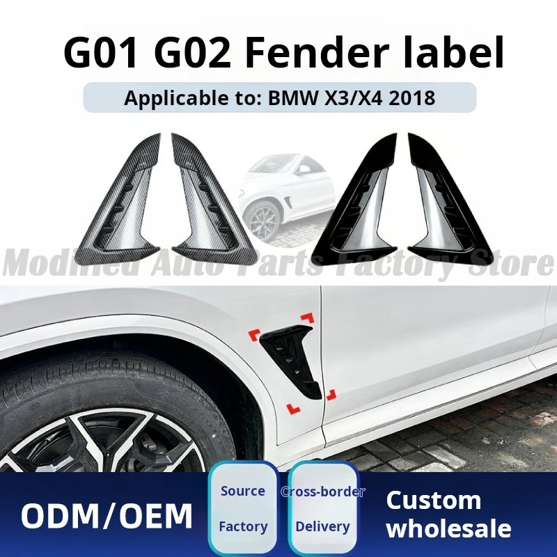 

Applicable To Bmw Bmw X3 X4 G01 G02 M Sport 2018 + Trend Fender Car Sticker Modification Parts