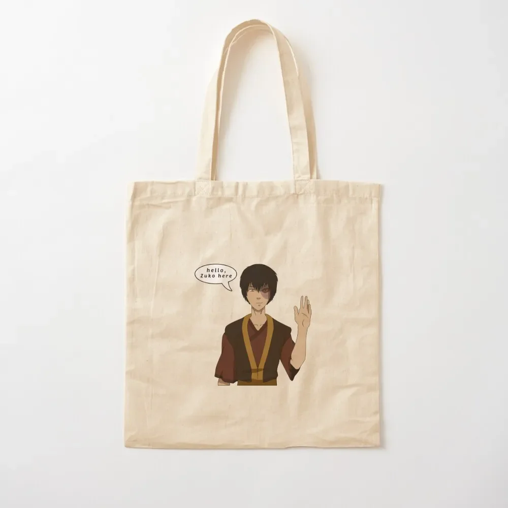 

Hello, Zuko here Tote Bag reusable shopping bag foldable reusable bag