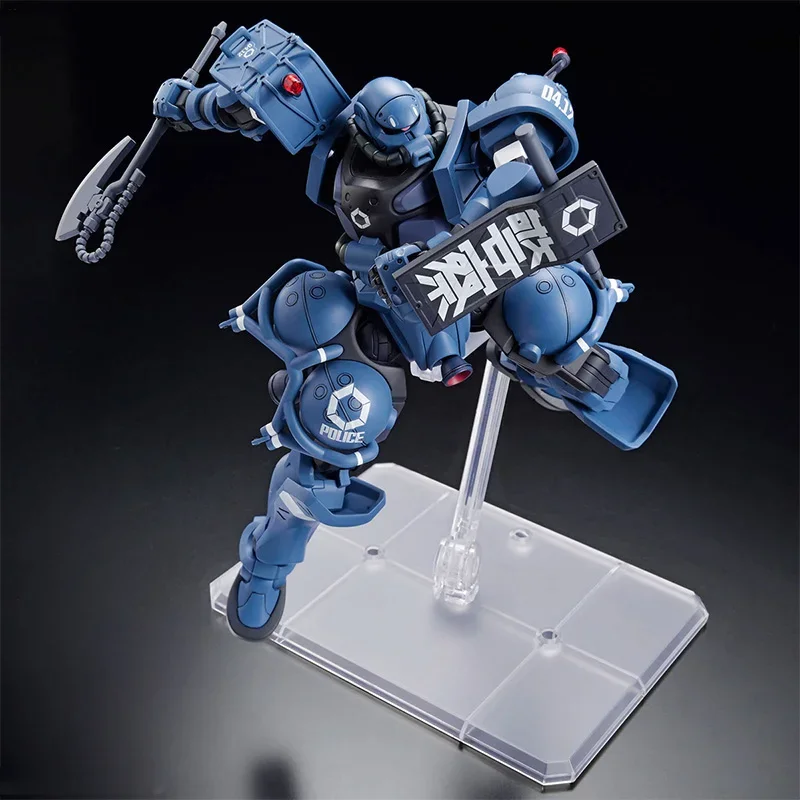 Bandai HG 1/144 Original HG MSGG MS-06-SSP policía ZAKU Aninm figura de ensamblaje de acción completa modelo de juguete