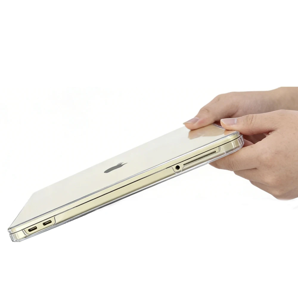 

Кристально прозрачный жесткий чехол, подходящий для MacBook Neo A18, 2026, защитный чехол для ноутбука с защитой от царапин A3404