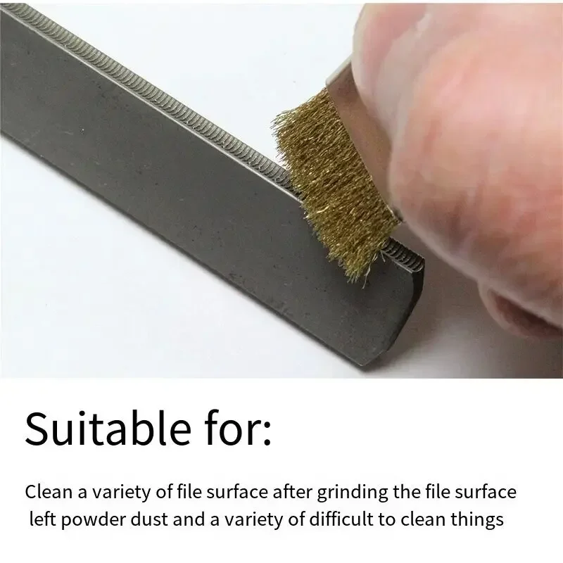 Hot Sale-File Surface Cleaning Care Metal Brush File Surface Brush