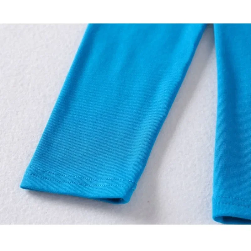 2024 New Half High Collar Pure Cotton Bottomed Shirt Women Autumn Winter Solid Color Top Long Sleeved T-shirt Slimming Trend Tee