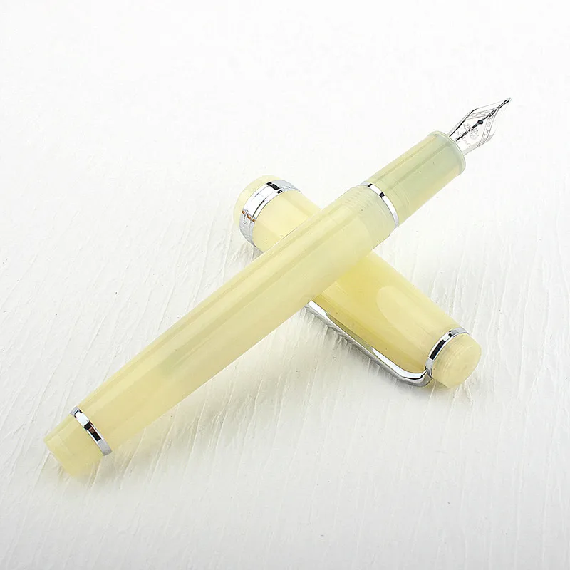 Luxuriöser Jinhao 82 Füllfederhalter, tiefblauer Acryl-Stift, EF F Feder, Business, Büro, Schulbedarf, Schreibtintenstift – Detail 18