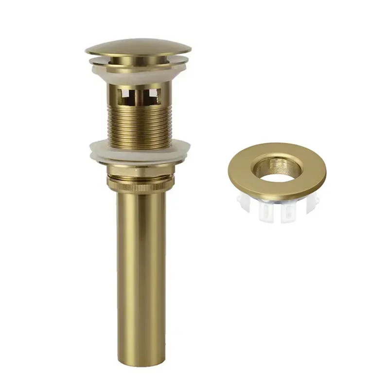 pop-up-drain-overflow-hole-cover-set-for-bathroom-sink-basin-waste-stopper-accessories-brushed-gold-black-gold-rose-orb