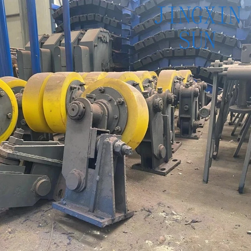 Mine roller can ear L35 can ear wear-resistant silent L42.5 cage roller can ear guide buffer device