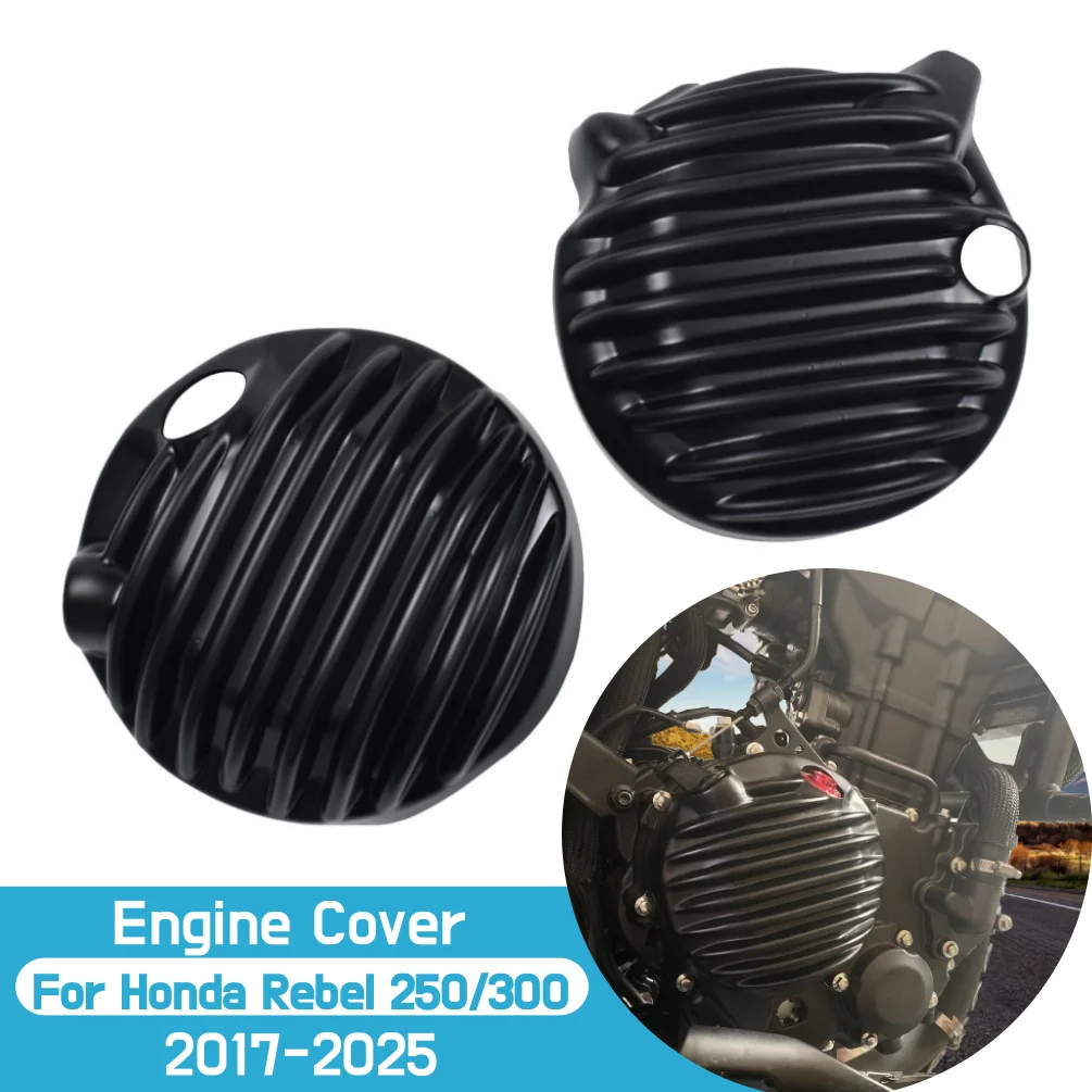 

Защита двигателя для мотоциклов Honda Rebel CM CMX 250 300 2017-2025 CMX250 CMX300, боковые накладки Diablo Custom, аксессуары