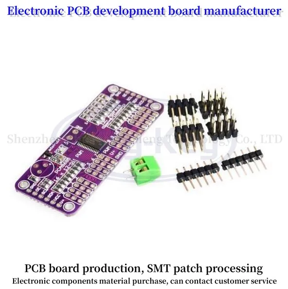 Interfaccia PWM/Servo Driver-I2C a 12 bit a 16 canali PCA9685 o servo shield modulo Raspberry pi shield