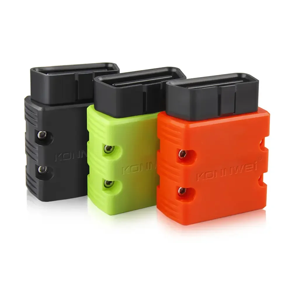 رائجة البيع الماسح الضوئي obdii elm327 KONNWEI kw902 بلوتوث 5.0 نسخة الأجهزة 1.5 ماسح ضوئي تشخيصي عالمي للسيارة