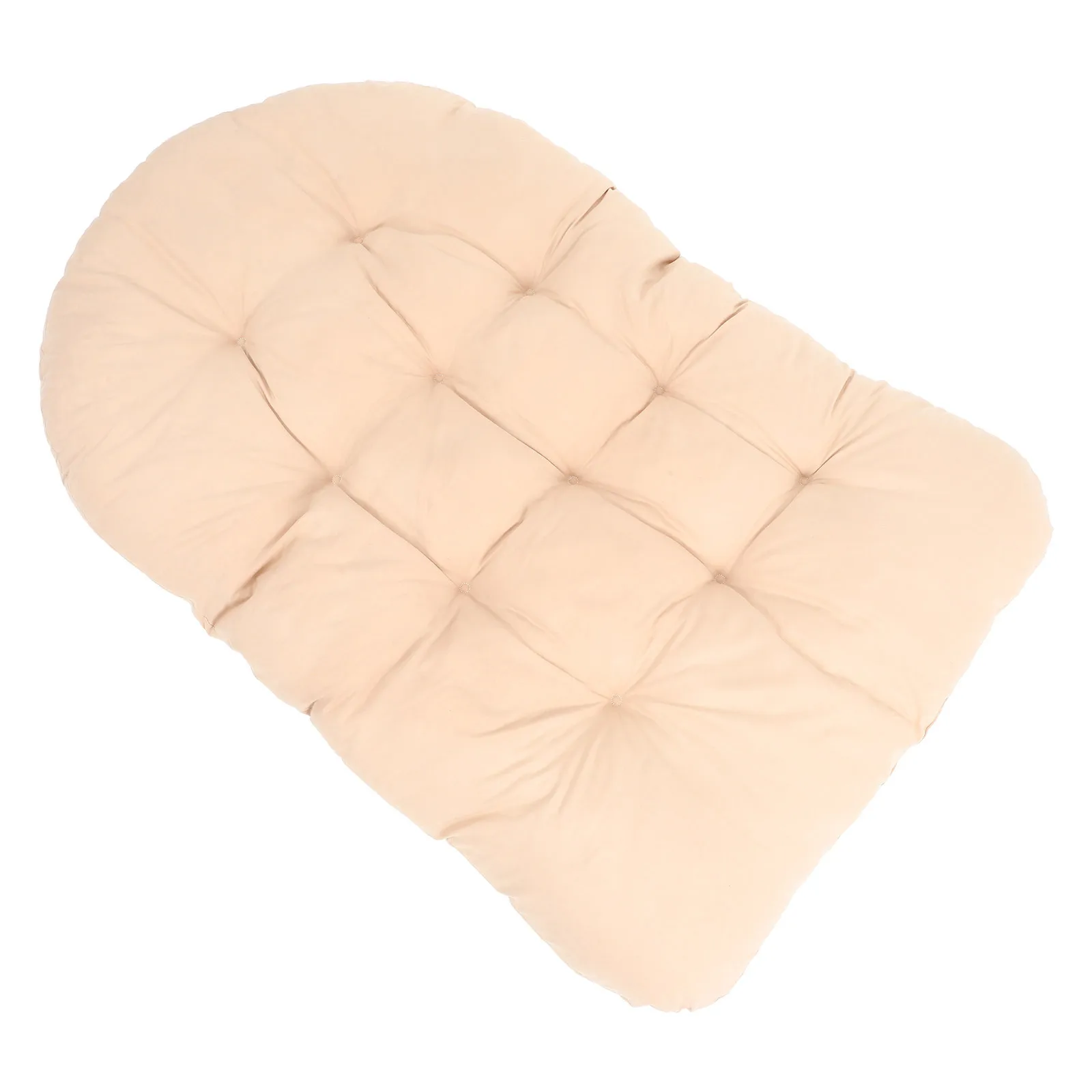 وسادة كرسي على شكل بيضة خارجية سميكة عالية الكثافة من الفوم المقاوم للماء والأشعة فوق البنفسجية وقابلة للإزالة وقابلة للغسل