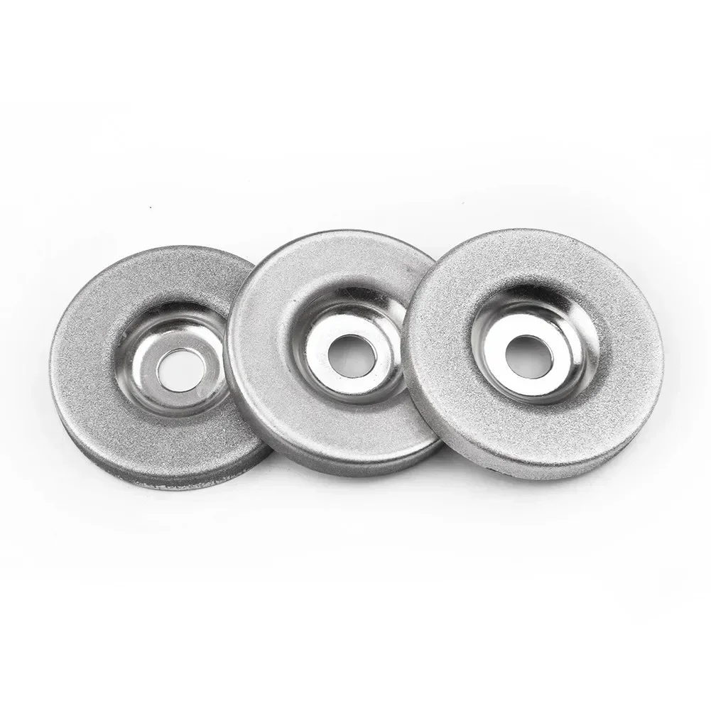 1 Chiếc 56Mm Kim Cương Đá Mài Vòng Tròn Đĩa 180/360/600 Nhám Cho Điện Đa Năng Mài Máy Xay Phụ Kiện