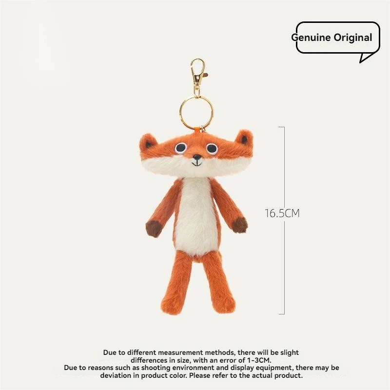 Deva Fox Ciondolo Buon Fratello Peluche Divertente Bambola Bambola Bambola Ragazza Cuscino Regalo