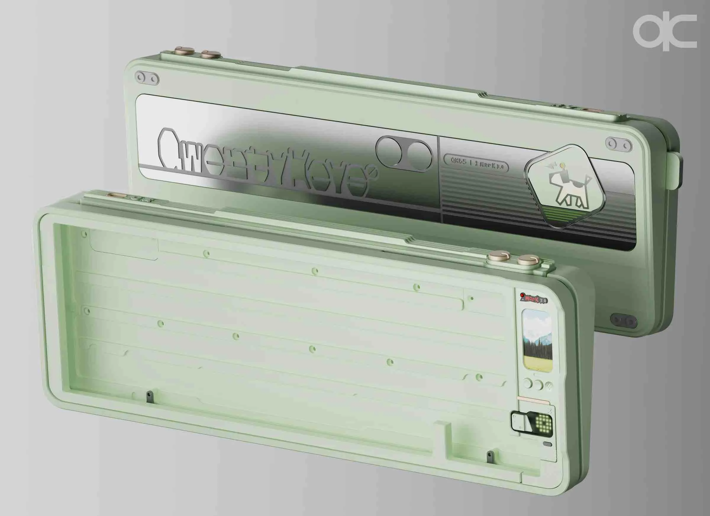 QK65 MK3 メカニカルキーボードキット ワイヤレス トリモード