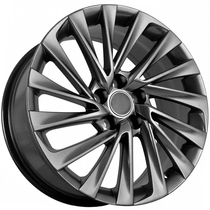 18x8.0 Cast Alloy Rims 5x114.3 42 ET Gloss Black Wheels 60.1 Hub Size for Lexus