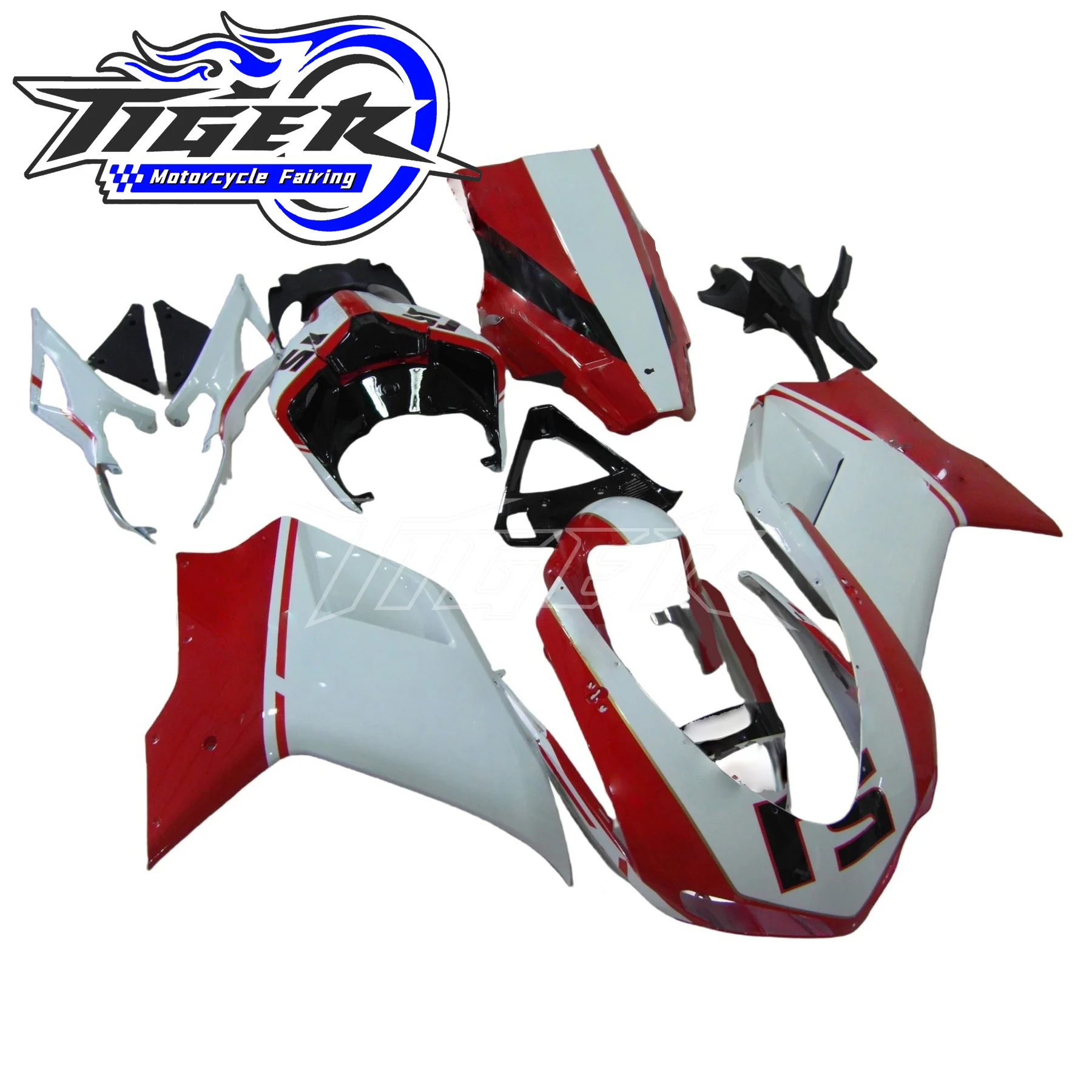 

Комплект обтекателя премиум-класса для Ducati 848 1098 1198 2007-2012, обтекатель кузова, полный комплект обтекателя, комплект обтекателя кузова