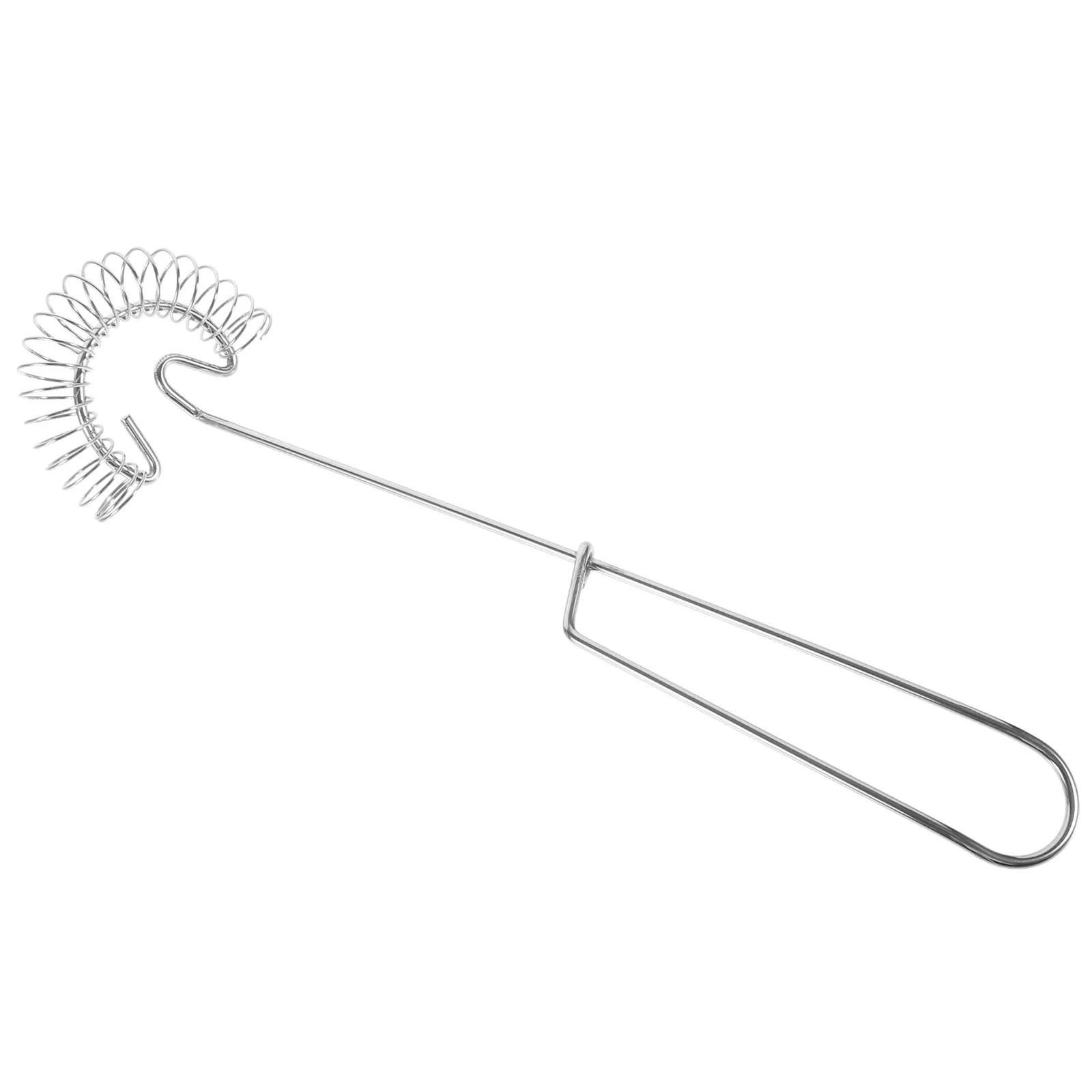 

Manual Egg Beater Spring Whisk Stainless Steel Kitchen Mixer Easy Clean Non Slip Handle Ergonomic Design For Home Restaurants