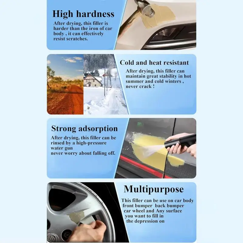 Car Scratch Eraser Kit Auto Paint Repair Putty Scratch Eraser Kit Car Scratch Remover Putty For Repairing Surface Blemishes Car