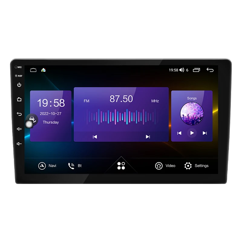 7862S 9 Inch 10 Inch Android 12 Universal 7862 Intel 8core 2din Car Radio Video Headunit with DSP CarPlay 4G Car Stereo