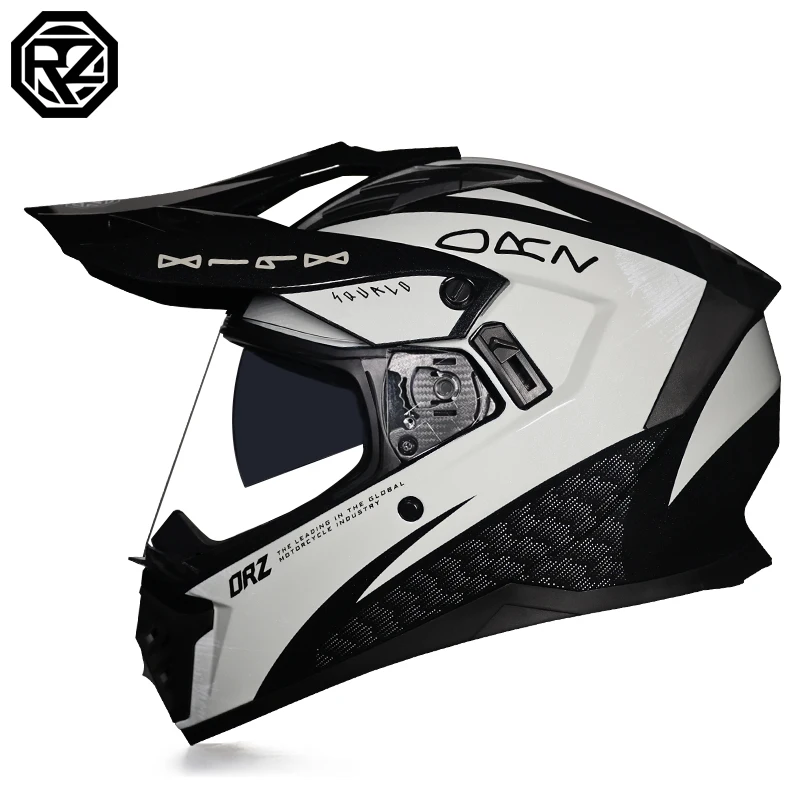 

ORZ-819 off-road helmet, motorcycle helmet, men's rally helmet, fully covered road off-road dual-use helmet, all season