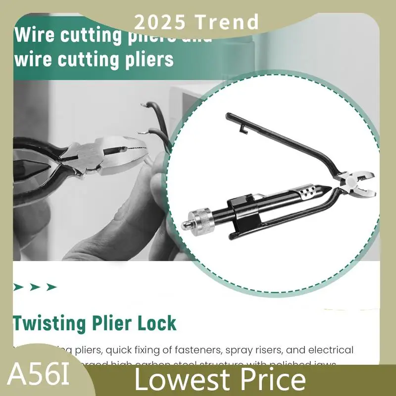 

ABDD Wire Twisting Plier Lock Twist Twister With A Spring Return Heavy Duty Jaws
