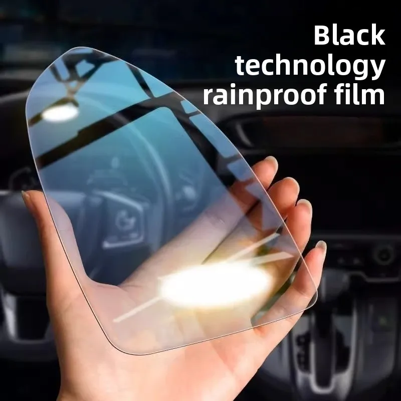 

Car Mirror Rainproof Film Anti Fog & Anti Glare Rearview Mirror Waterproof Sticker Defogger for Auto Side Mirror